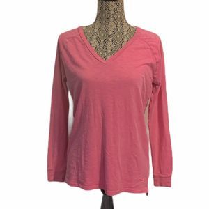 VS PINK Long Sleeve Casual V Neck Top XS